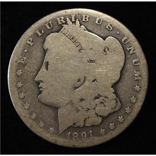 1891-O MORGAN DOLLAR