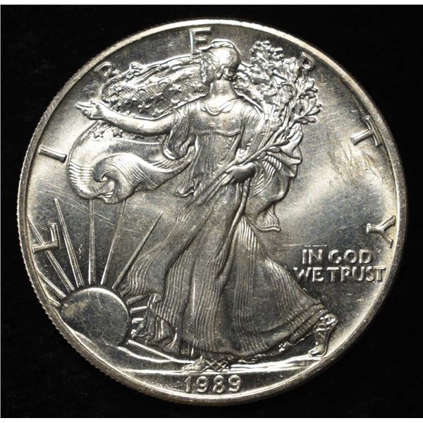 1989 AMERICAN SILVER EAGLE