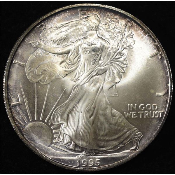 1995 AMERICAN SILVER EAGLE