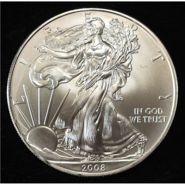 2008 AMERICAN SILVER EAGLE