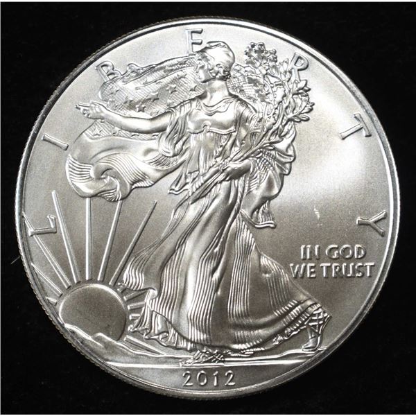2012 AMERICAN SILVER EAGLE