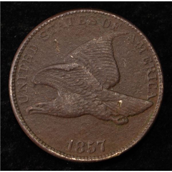 1857 FLYING EAGLE CENT