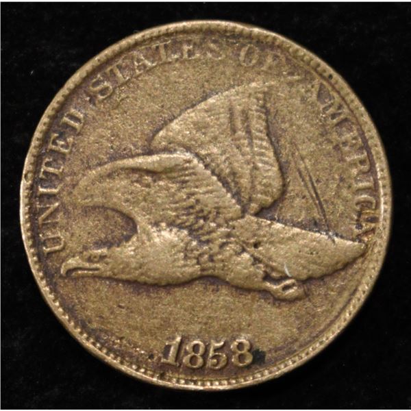 1858 FLYING EAGLE CENT