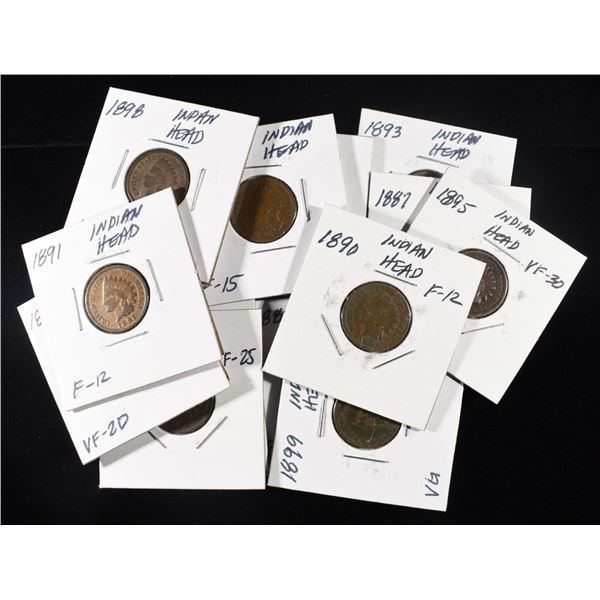 (13) INDIAN CENTS