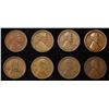 Image 1 : 8 NICE EARLY SEMIKEY WHEAT CENTS