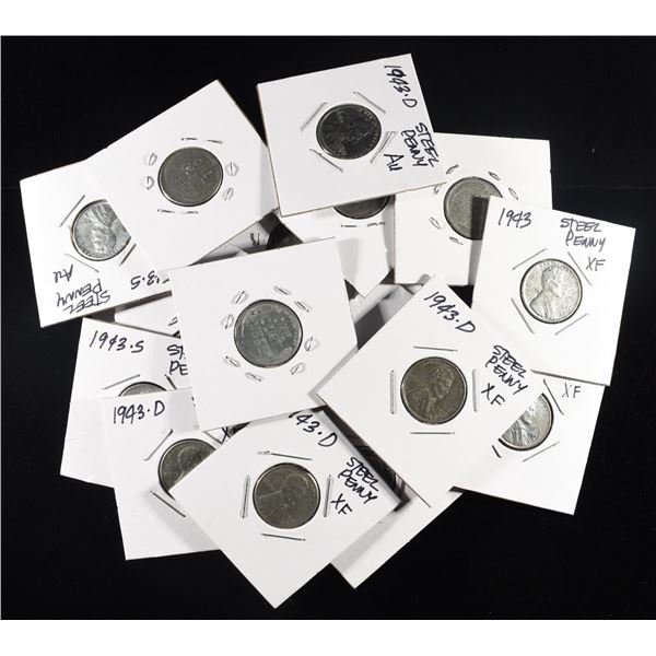 (19) STEEL CENTS
