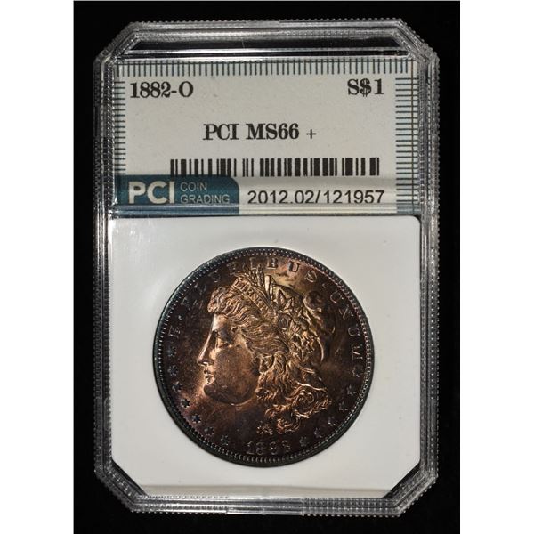1882-O MORGAN DOLLAR PCI SUPERB GEM BU