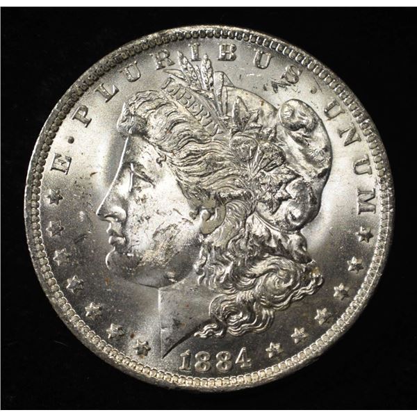1884-O MORGAN DOLLAR BU