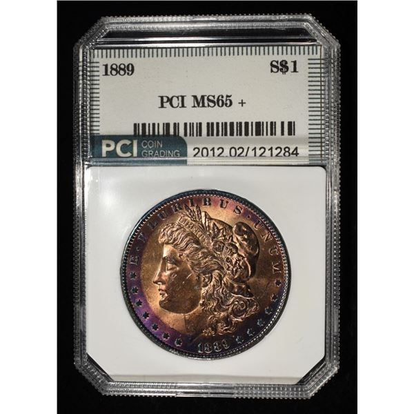 1889 MORGAN DOLLAR PCI GEM BU