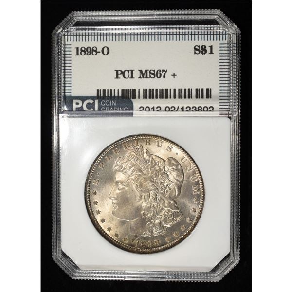 1898-O MORGAN DOLLAR PCI SUPERB GEM BU