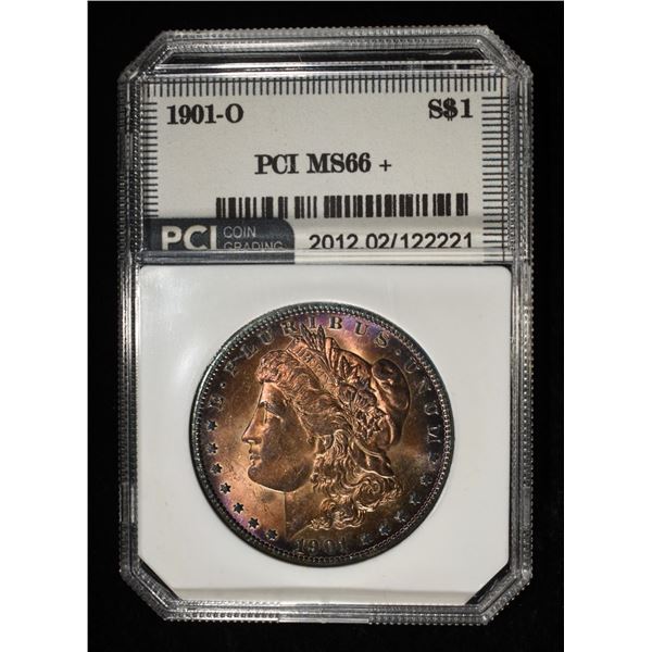 1901-O MORGAN DOLLAR PCI SUPERB GEM BU