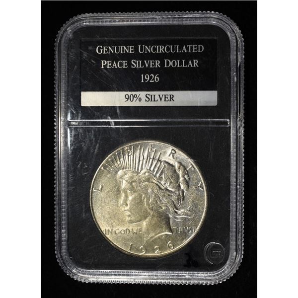 1926-S PEACE DOLLAR PCS UNC