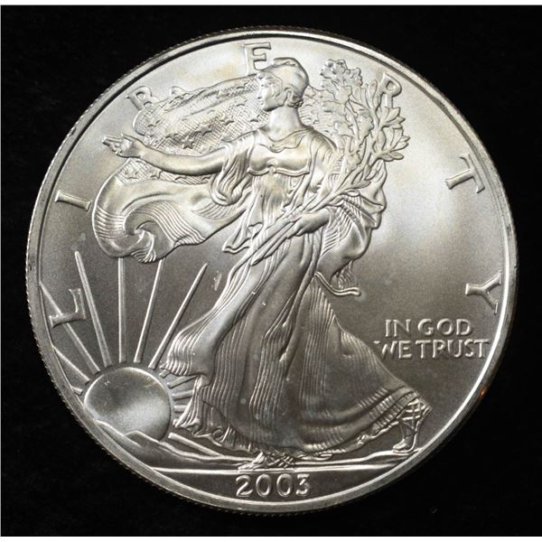 2003 AMERICAN SILVER EAGLE