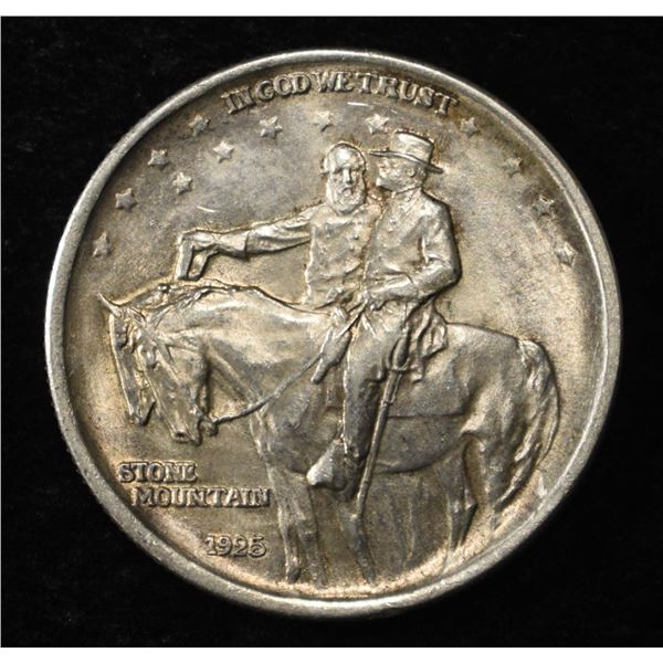 1925 STONE MOUNTAIN COMMEM HALF CH/GEM BU