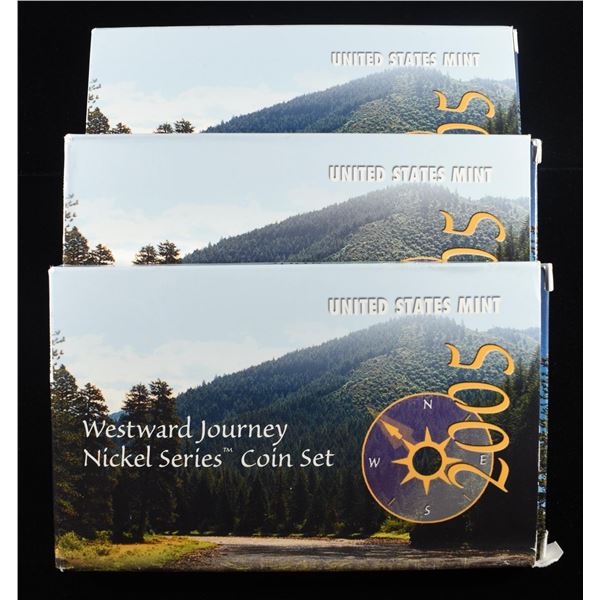 (3) 2005 WESTWARD JOURNEY NICKEL SERIES