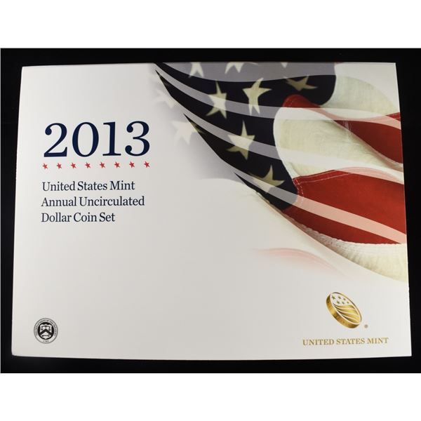 2013 MINT U.C. DOLLAR COIN SET