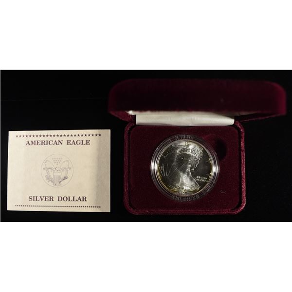 1990 AMERICAN SILVER EAGLE