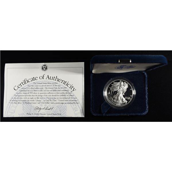 2000-P AMERICAN SILVER EAGLE PROOF