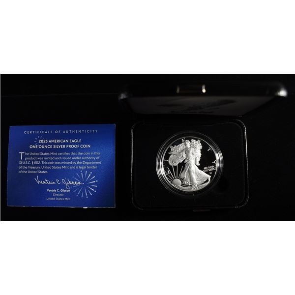 2025 AMERICAN SILVER EAGLE PROOF