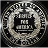 Image 3 : 1996 $1 COMMEM NATIONAL COMMUNITY SERVICE