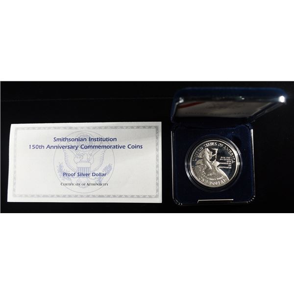 SMITHSONIAN INSTITUTION 150TH ANNIV COMMEM