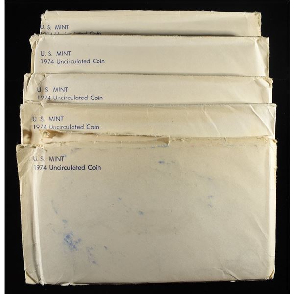 (5) 1974 MINT SETS