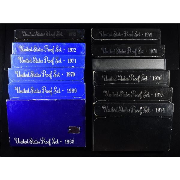 1968-79 US PROOF SETS