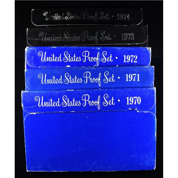 1970-1974 PROOF SETS