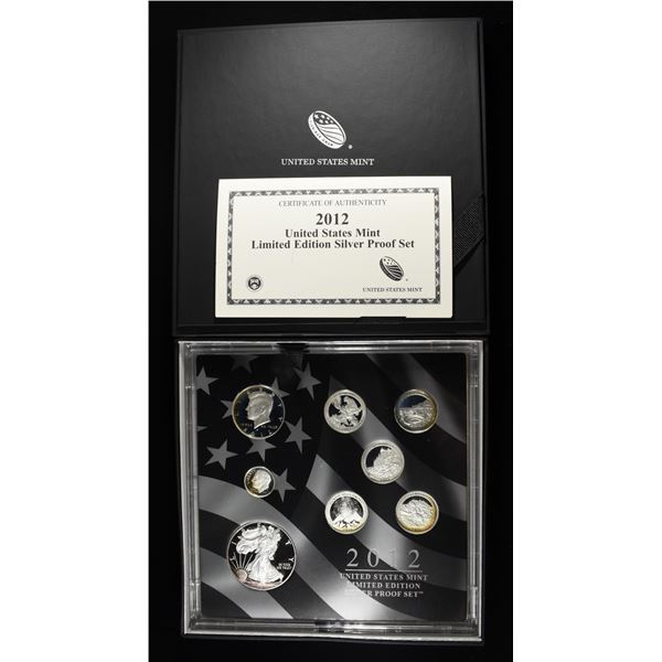 2012 LIMITED EDITION SILVER PROOF SET