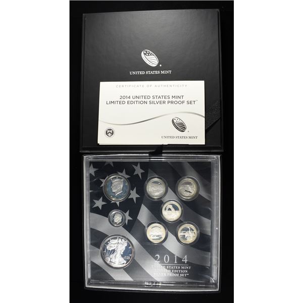 2014 LIMITED EDITION SILVER PROOF SET
