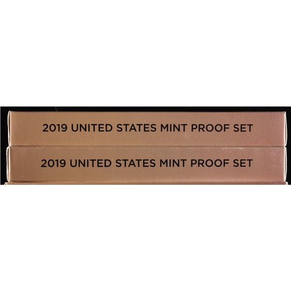 (2) 2019 US MINT PROOF SETS