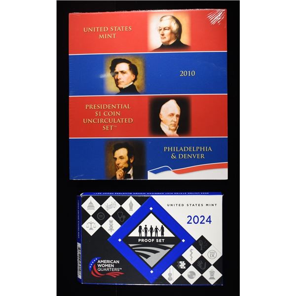 2025 WOMEN QUARTERS & 2010 PRESIDENTAL SETS