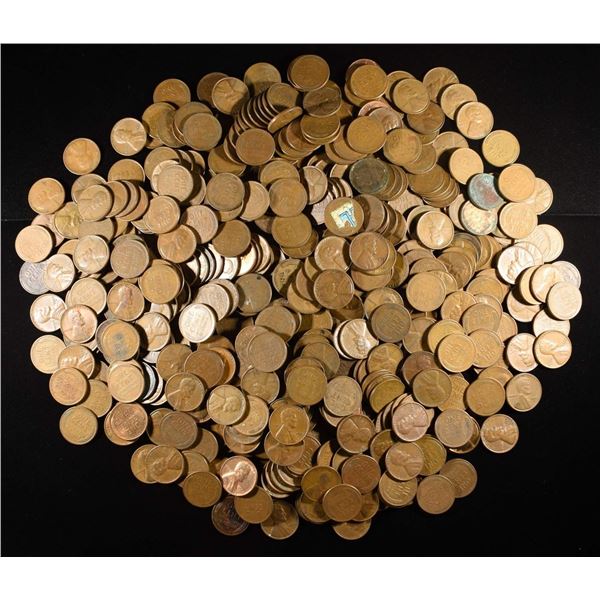 (500) WHEAT CENTS