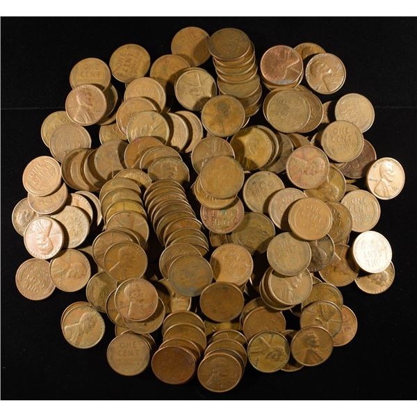 200 "S" MINT WHEAT CENTS