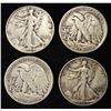 Image 2 : (10) 90% SILVER WALKING LIBERTY HALF DOLLARS