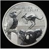 Image 1 : 2024 2 OZ .999 SILVER AUSTRALIAN WILDLIFE ROUND