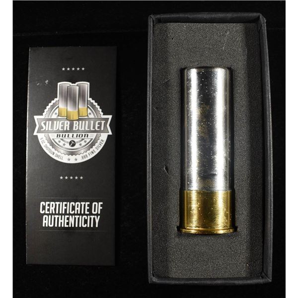 SHOTGUN SHELL 5 OZ .999 SILVER