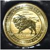 Image 1 : 2017 CANADA 1/4 OZ GOLD BUFFALO .9999 FINE