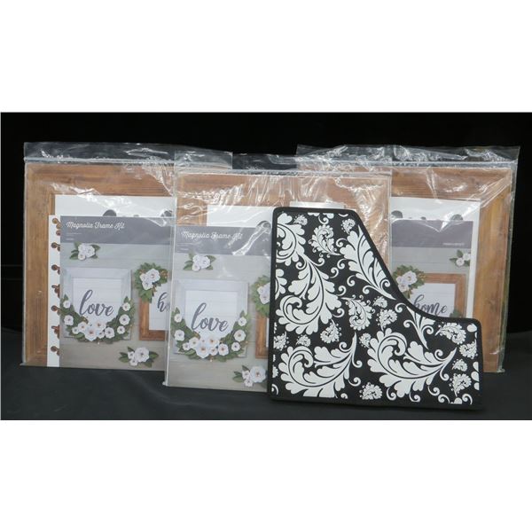 3 New Close To My Heart Magnolia Frame Kits & Expandable Paper Holder