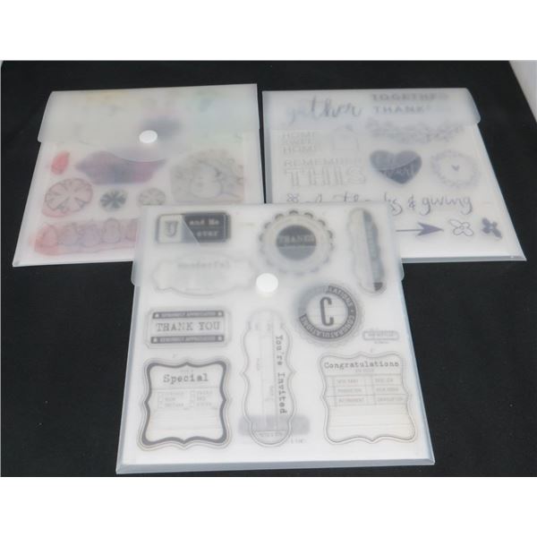 3 Close to my Heart Stamp Sets D1496, S1810, D1244