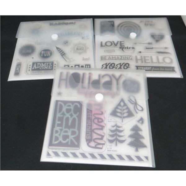 3 Close to my Heart Stamp Sets S1406, D1646, S1501