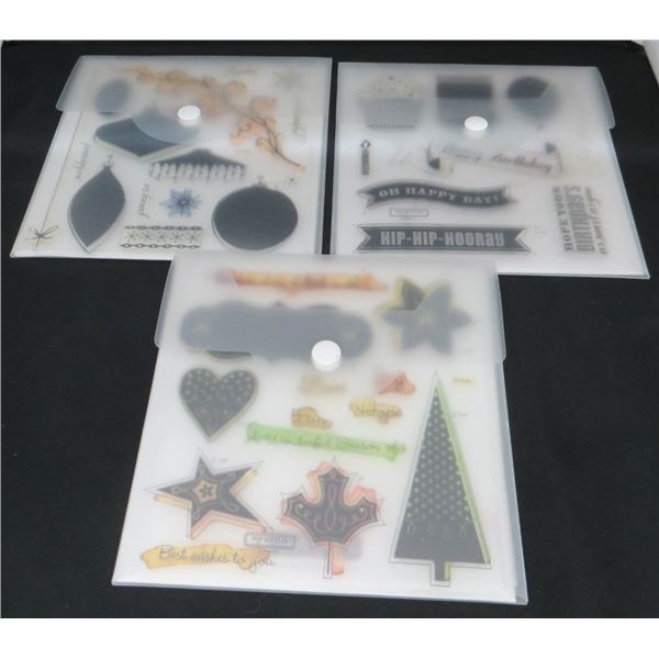 3 Close to my Heart Stamp Sets D1498, D1529, D1446