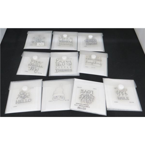 10 Close to my Heart Premium Quality Decorative Stamps