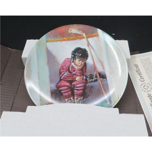 Dominion China Limited Edition collector plate "Two Minutes Tripping"" With COA