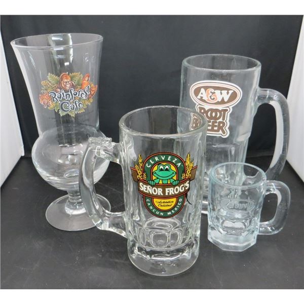 Lot Of Collectible Donated Glasses