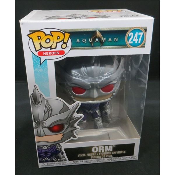 New Funko Pop Aquaman Orm #247