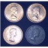 Image 2 : 4x Canadian Pennies 1961