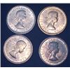 Image 2 : 4x Canadian Pennies 1964