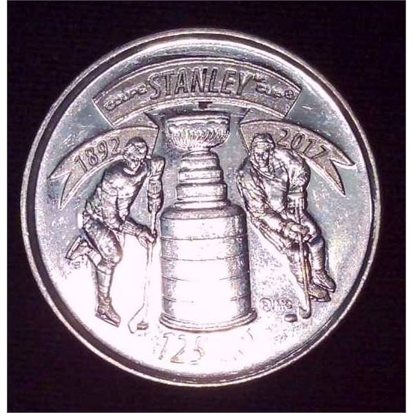 2017 Canada 25 Cents Stanley Cup 125th Anniversary Quarter