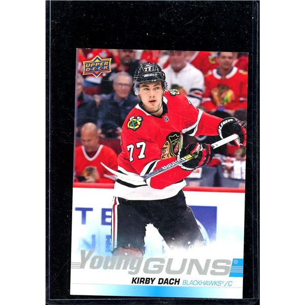 2019-20 Upper Deck Oversized YG Rookie Card #451 Kirby Dach
